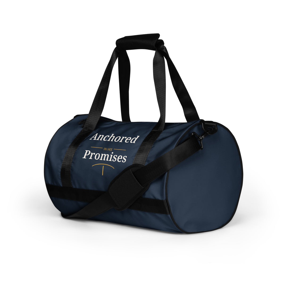 Hope — Anchored in His Promises Gym Bag – view 6