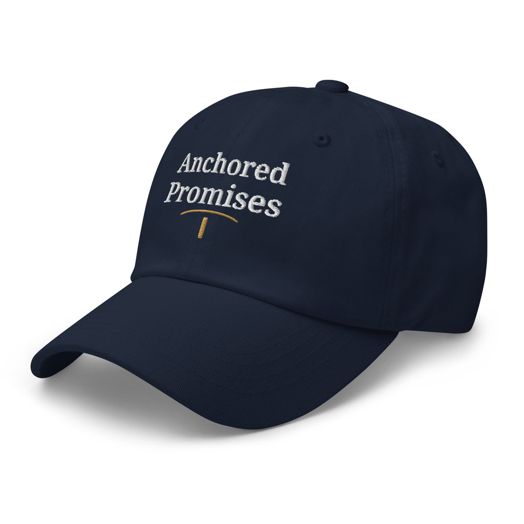 Hope — Anchored in His Promises Embroidered Hat – view 17