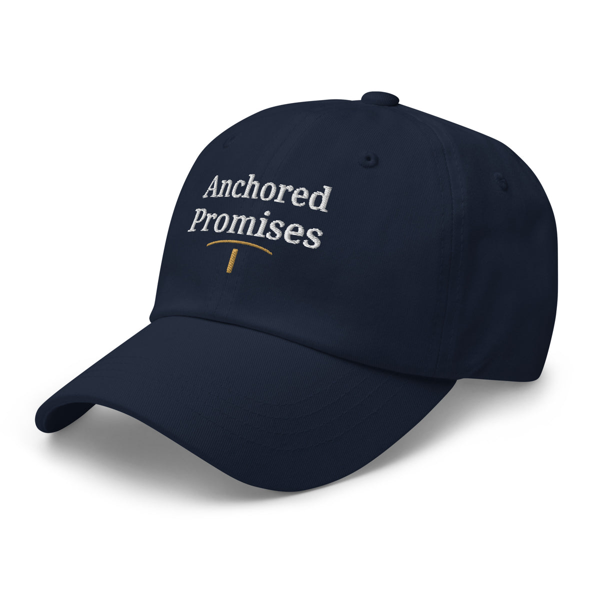 Hope — Anchored in His Promises Embroidered Hat – view 17
