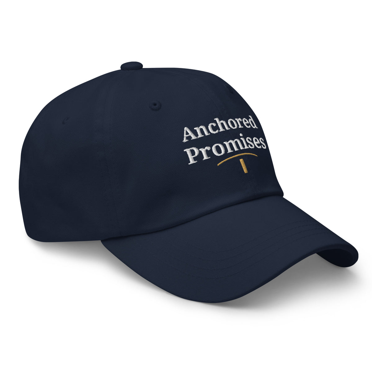 Hope — Anchored in His Promises Embroidered Hat – view 14