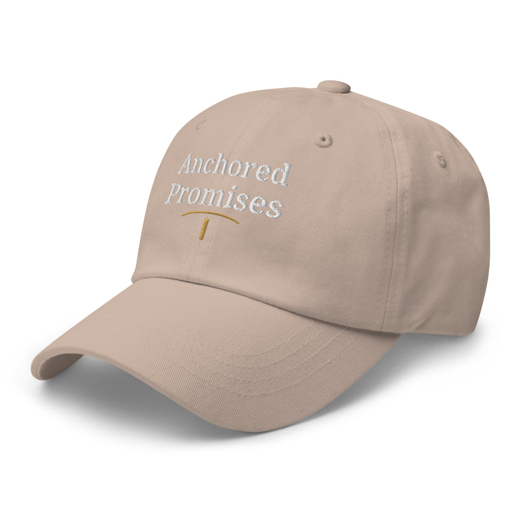 Hope — Anchored in His Promises Embroidered Hat – view 18