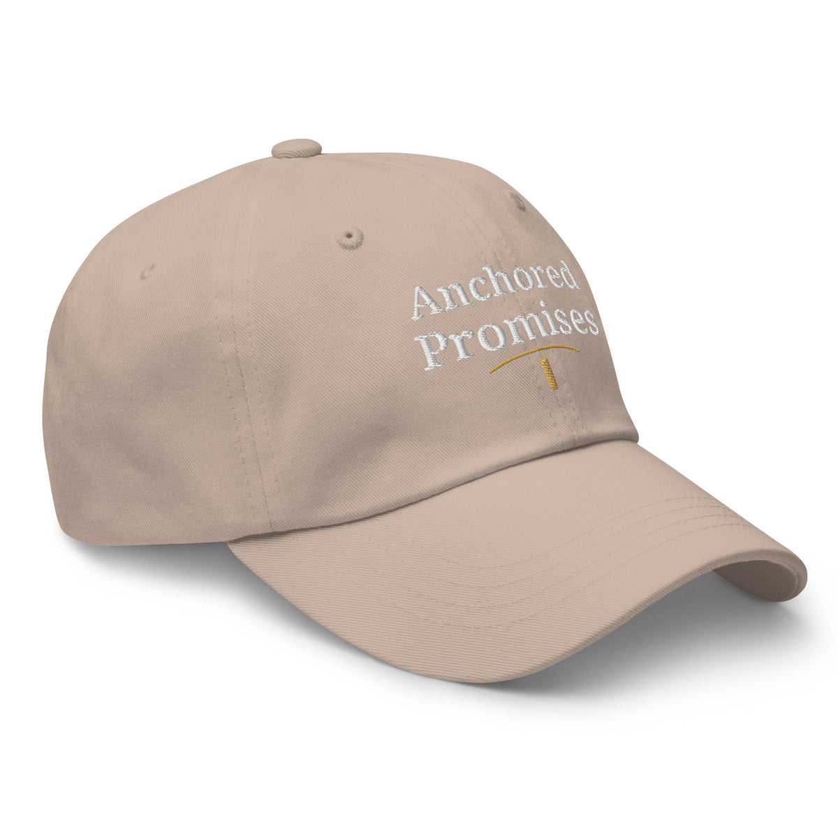 Hope — Anchored in His Promises Embroidered Hat – view 15