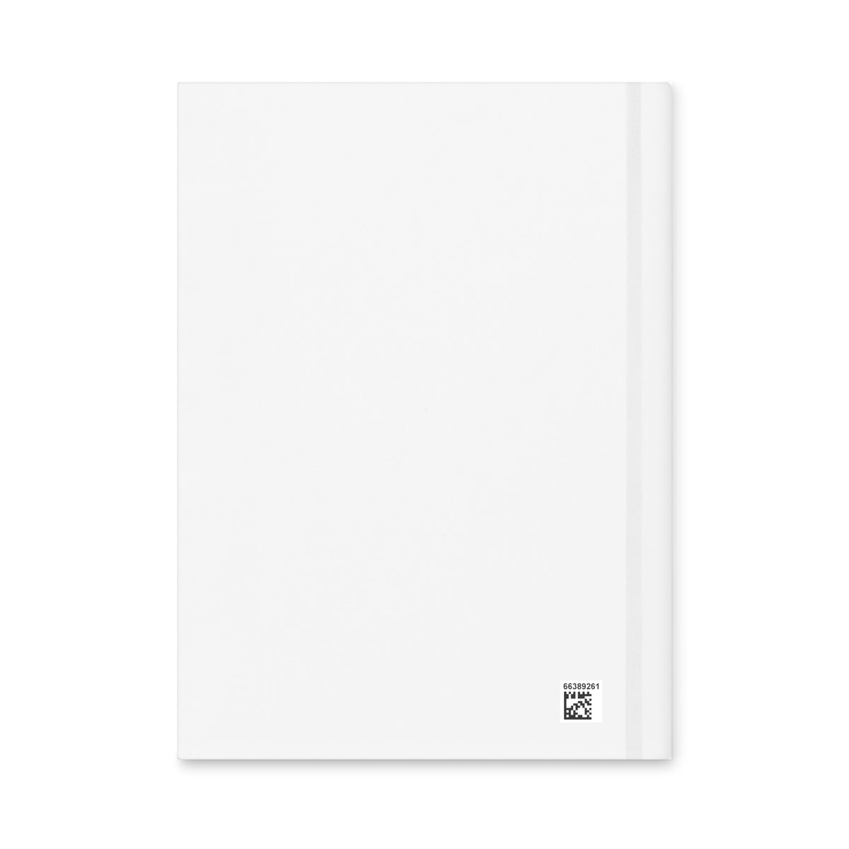 Purpose — Worn With Purpose Journal in White, Back