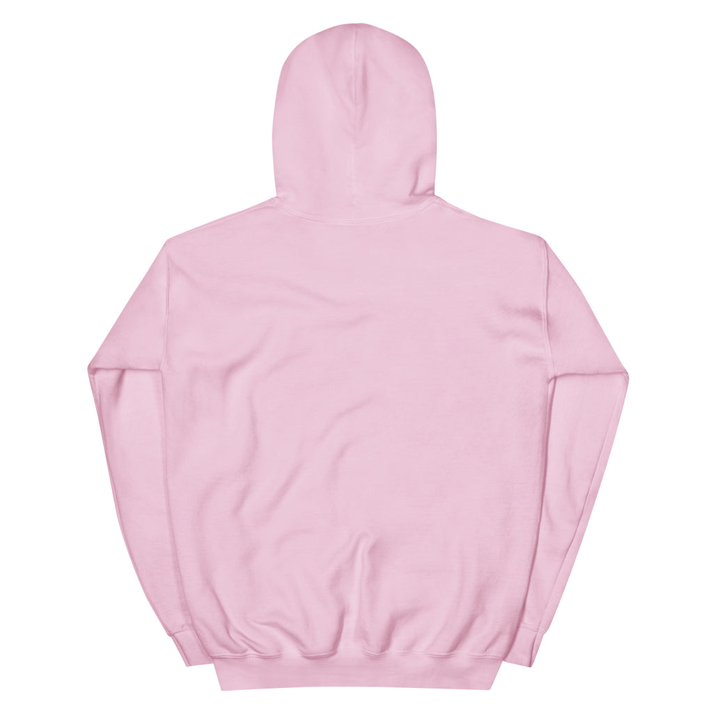 Grace — Grace Upon Grace Hoodie in Light Pink, back view