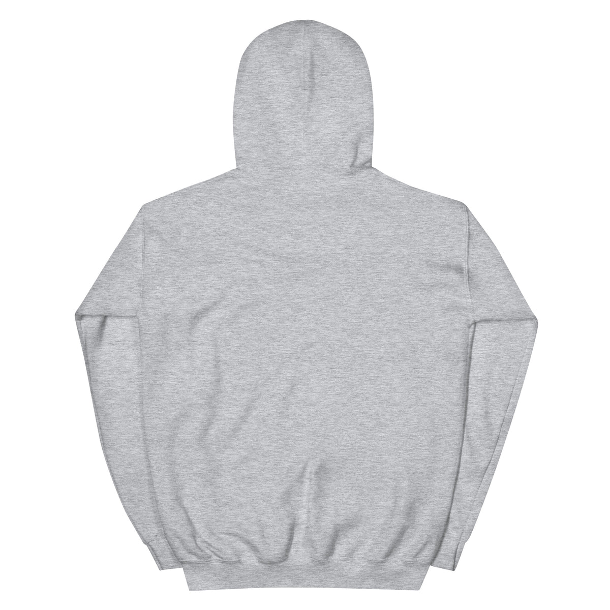 Grace — Grace Upon Grace Hoodie in Sport Grey, back view