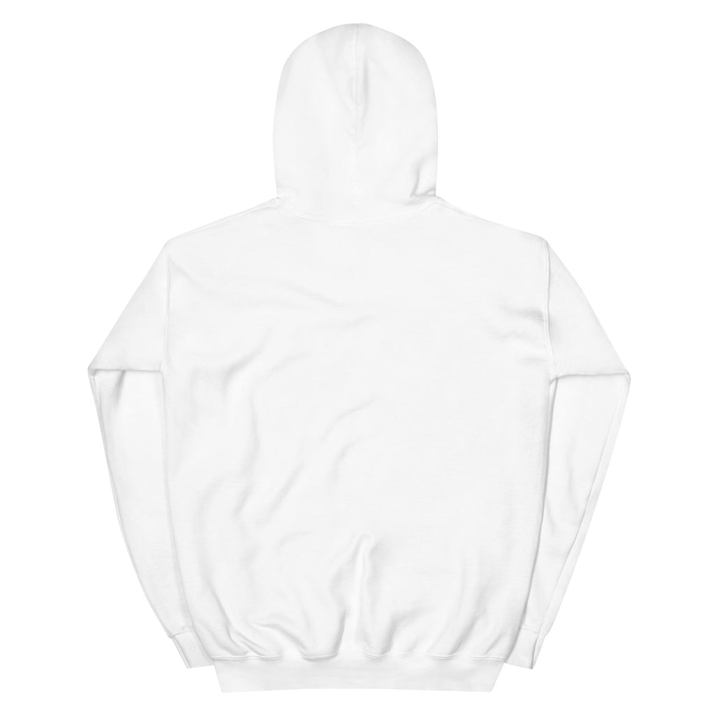 Grace — Grace Upon Grace Hoodie in White, back view