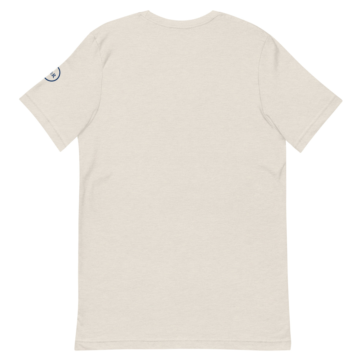 Restored — Made Whole Tee in Heather Dust, back view